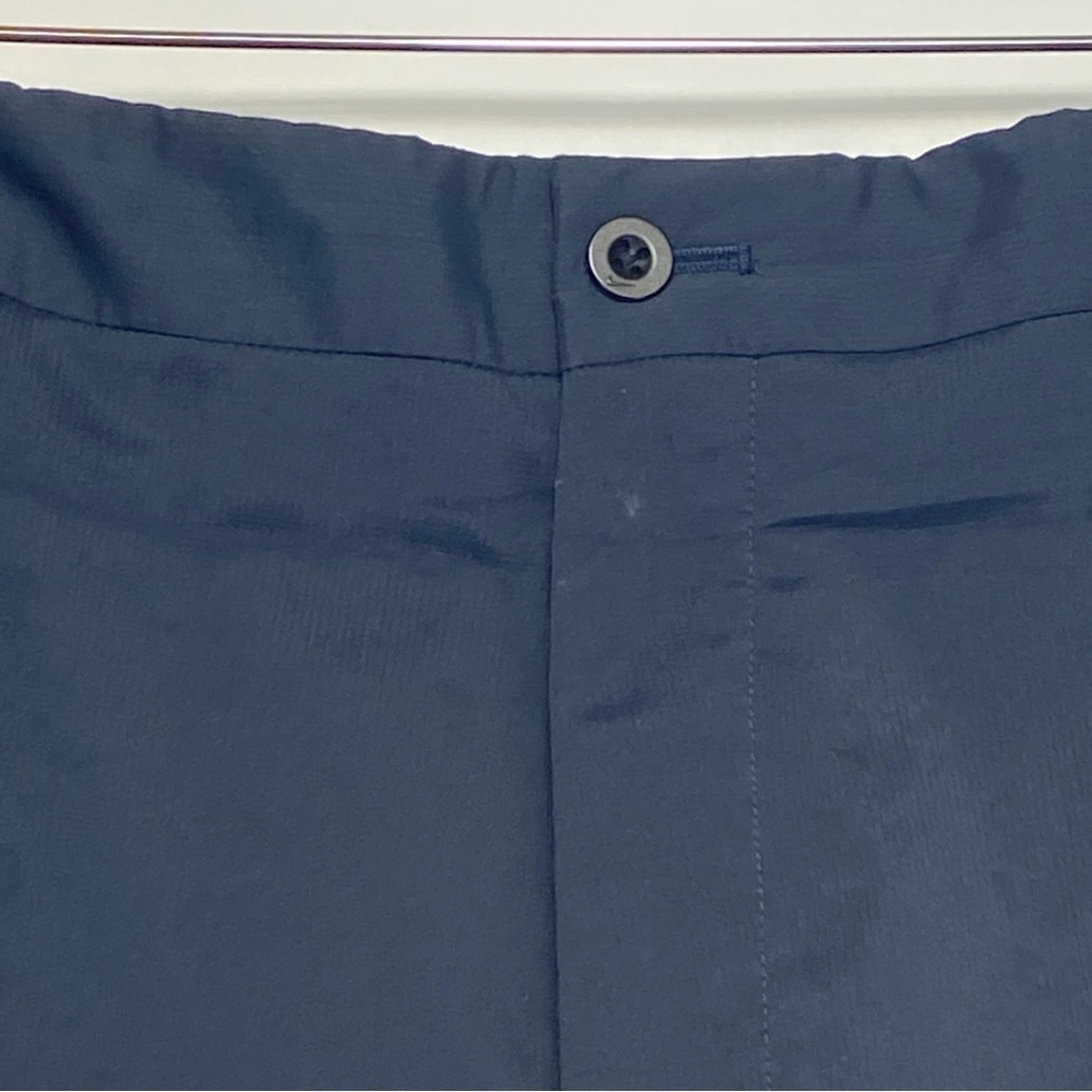 Nike Mens 38x30 ALTERED HEM 28" Length Golf Pants Dri-Fit Navy Blue Pockets - Picture 7 of 15